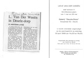 1988 - Deurle (Sint-Martens-Latem): Galerij Deurle Dorp