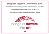 2018 - Ikebana International, Hana Chapter Belgium, demo sumi-e